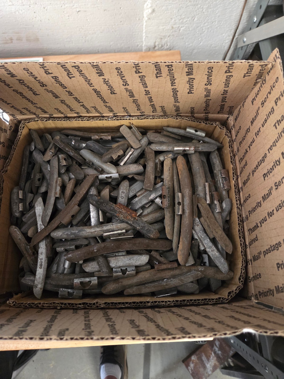 USED - Clip On Wheel Weights - 45 Lbs