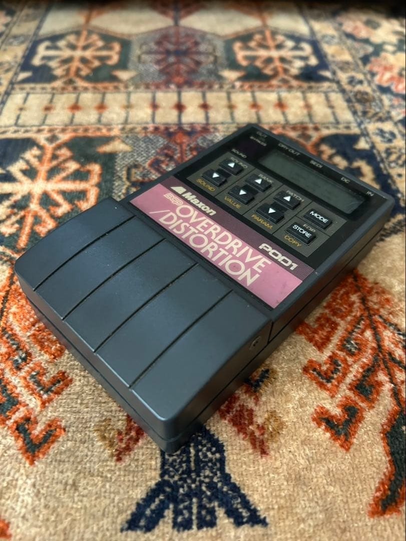 MAXON POD1 DCP Overdrive / Distortion Made in Japan Tested Main unit only