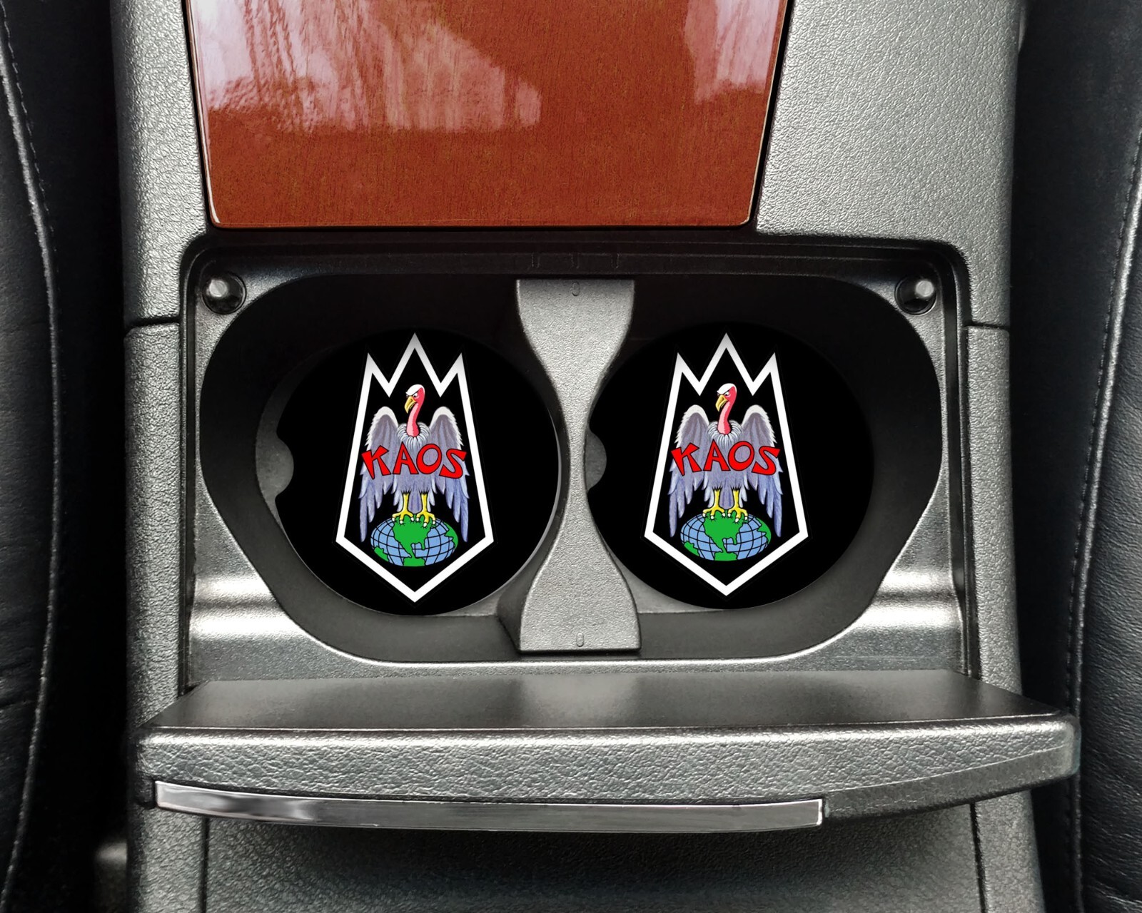 GET SMART KAOS Car Coaster Set