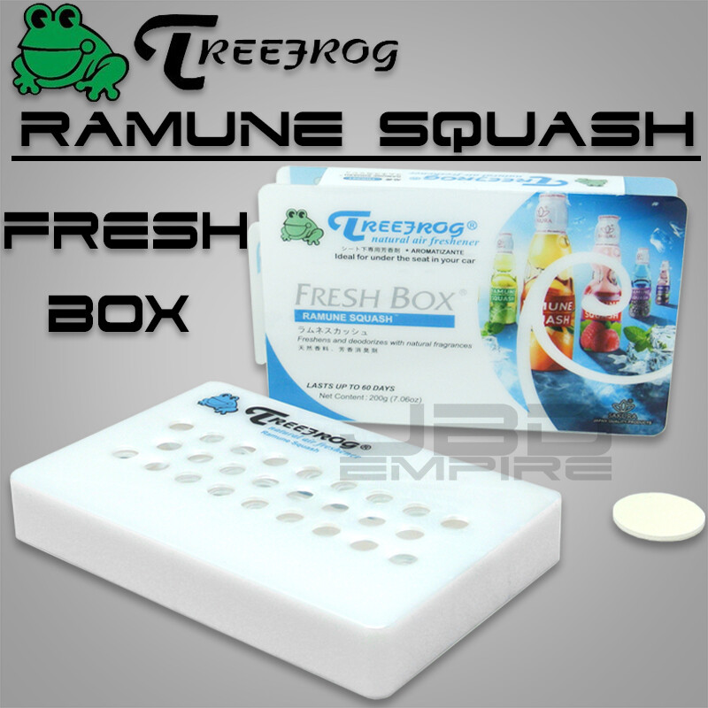New! TREE FROG CAR AIR FRESHENER EXTREME FRESH TREEFROG RAMUNE SQUASH