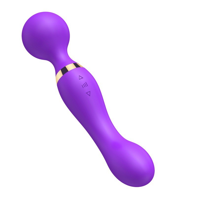 Double Head 8 Speed 20 Modes Vibrating Massager Full Body Magic Therapy Motor