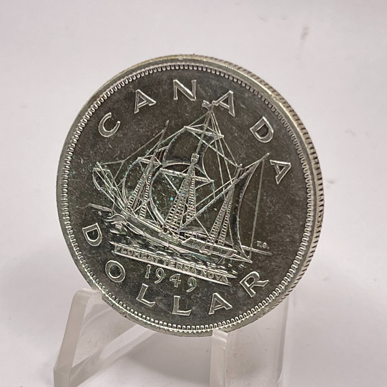 1949 $1 CANADA .800 SILVER DOLLAR KM#70