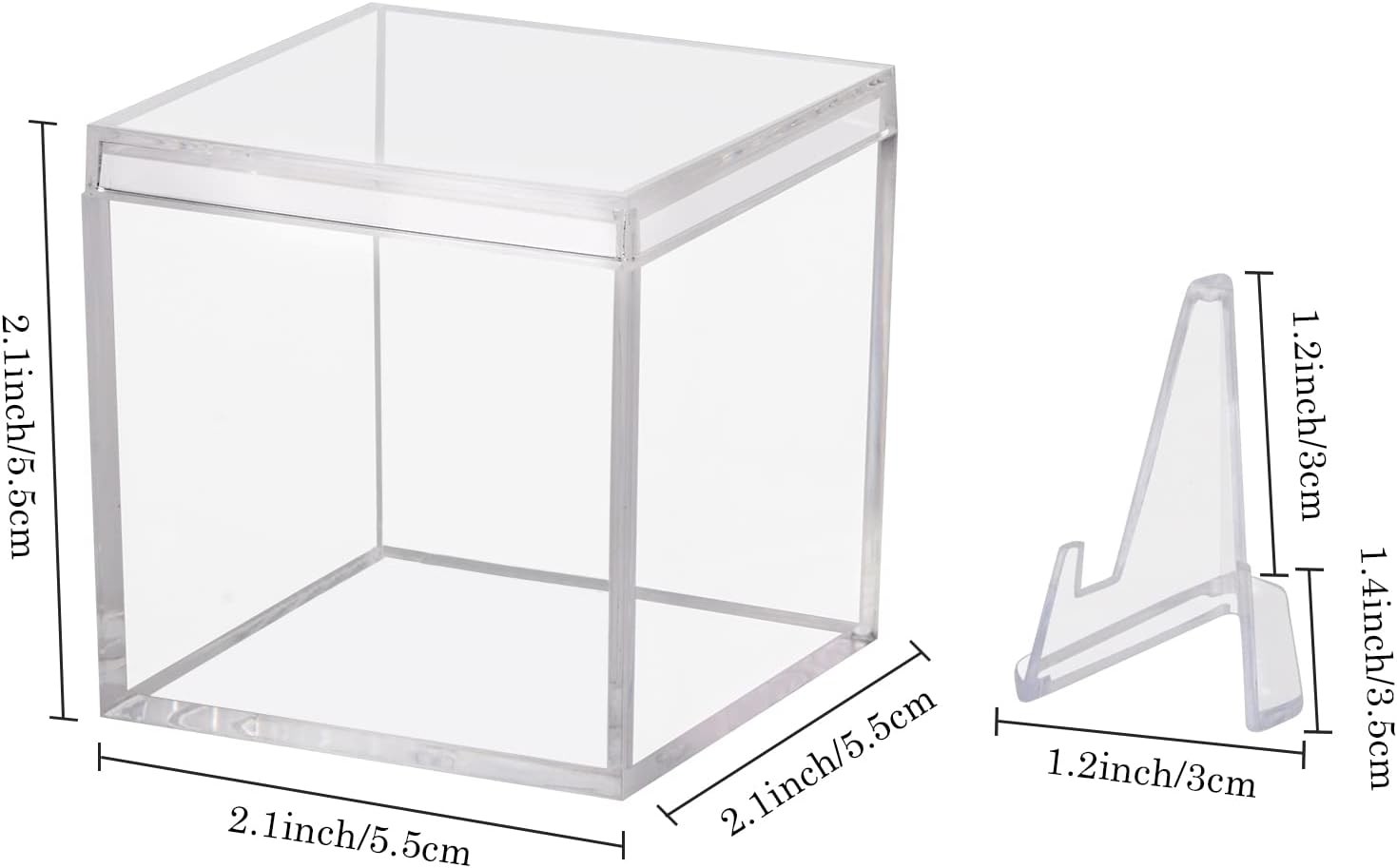 3 Pack Championship Ring Display Case Clear Acrylic 3 Pack,