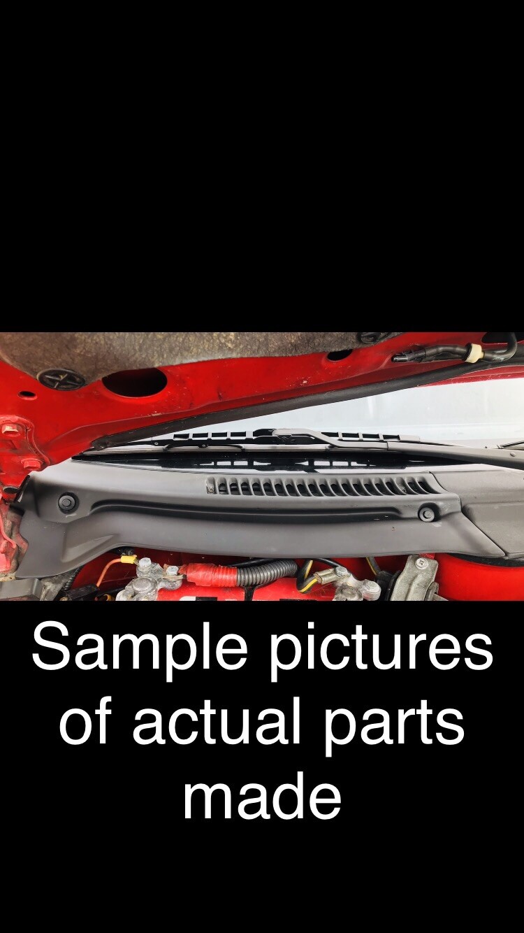 300zx OEM Replica Passenger Cowl