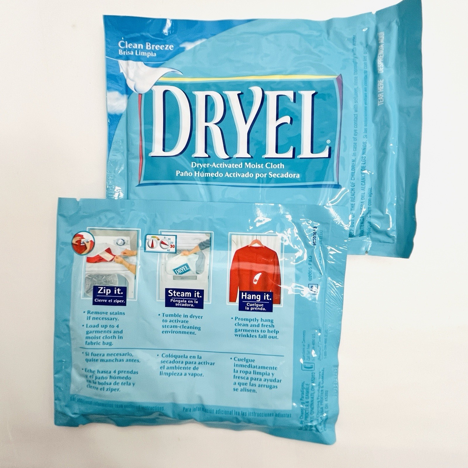 Dryel At Home Dry Cleaner Starter Partial Kit 2006 Clean Breeze READ