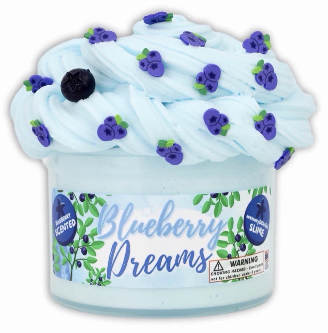Dope Slimes Blueberry Dreams Scented 8oz Handmade MADE IN THE USA
