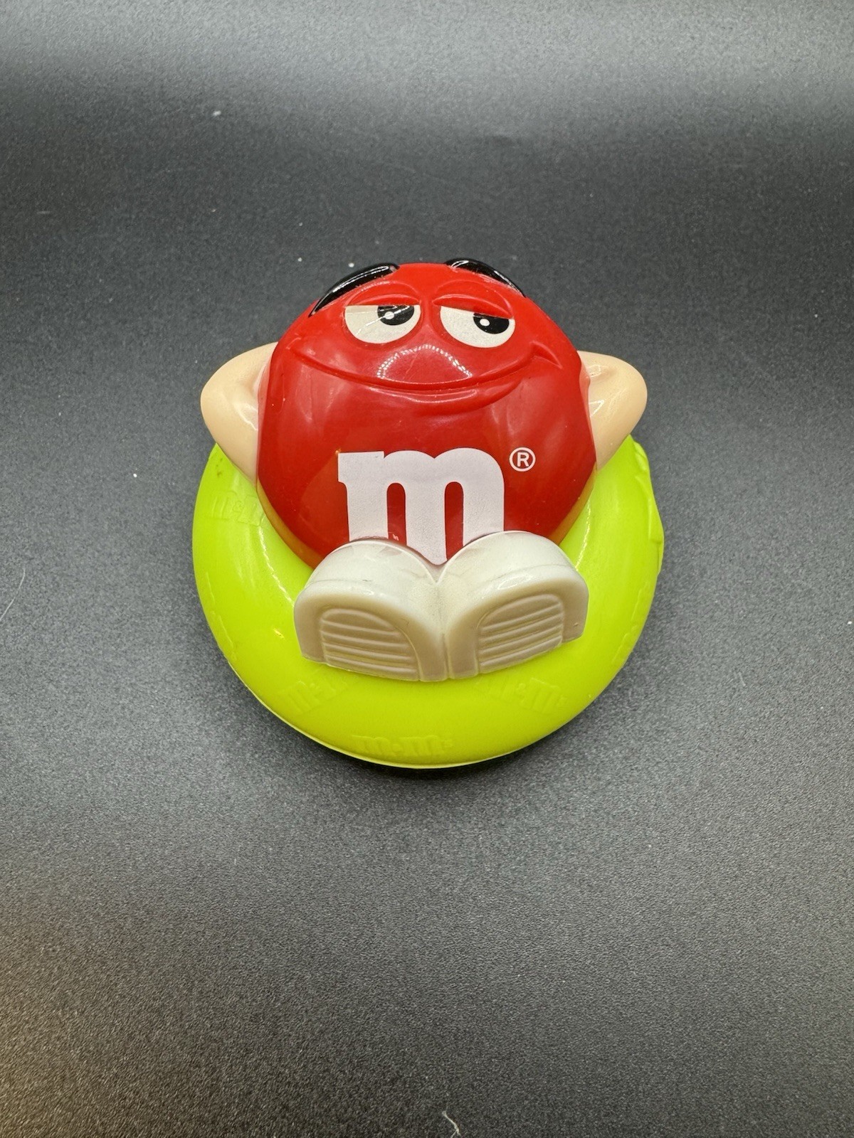 VTG M&M's  Burger King Toy  Red Mini Dispenser Vintage Collectible M&M Toy