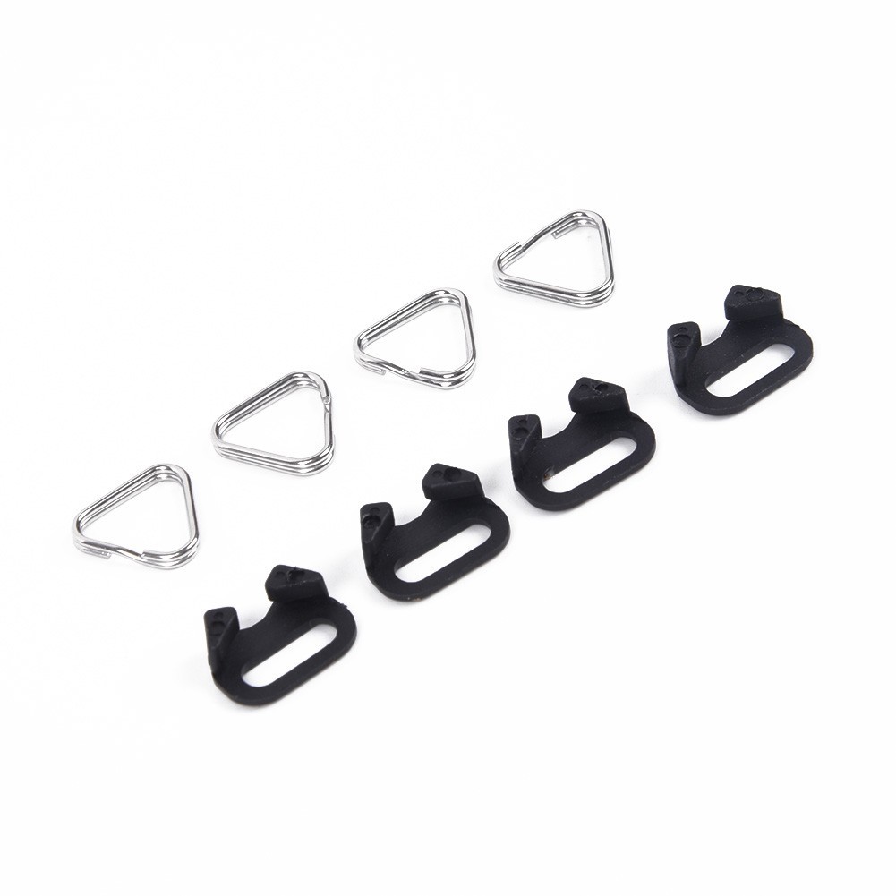 4x Camera Strap Triangle Split Ring Adapter For Leica/Panasonic/Fuji/DSLR