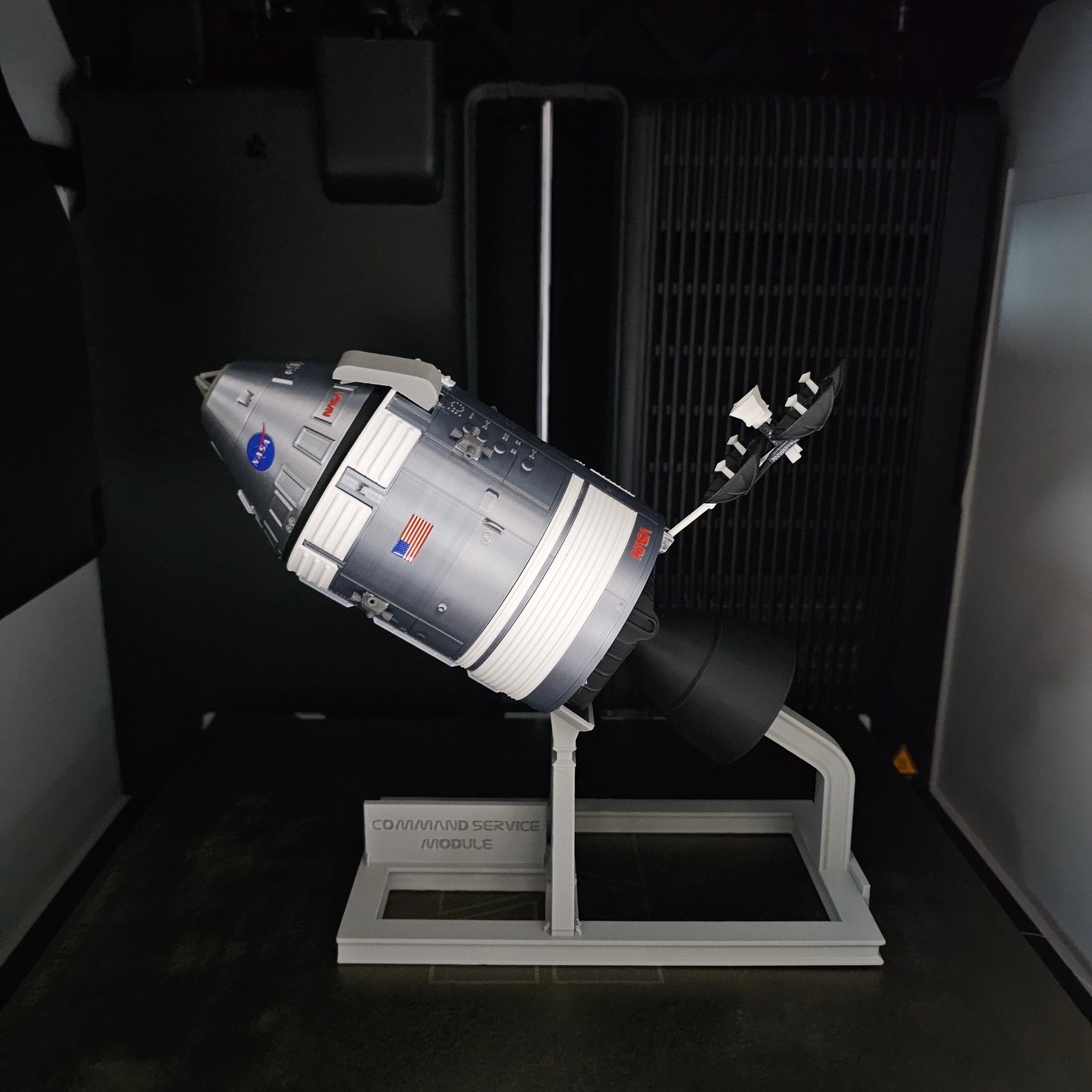 1/48 US NASA Command/Service Module 3D Model CSM Completed Painted Detailed