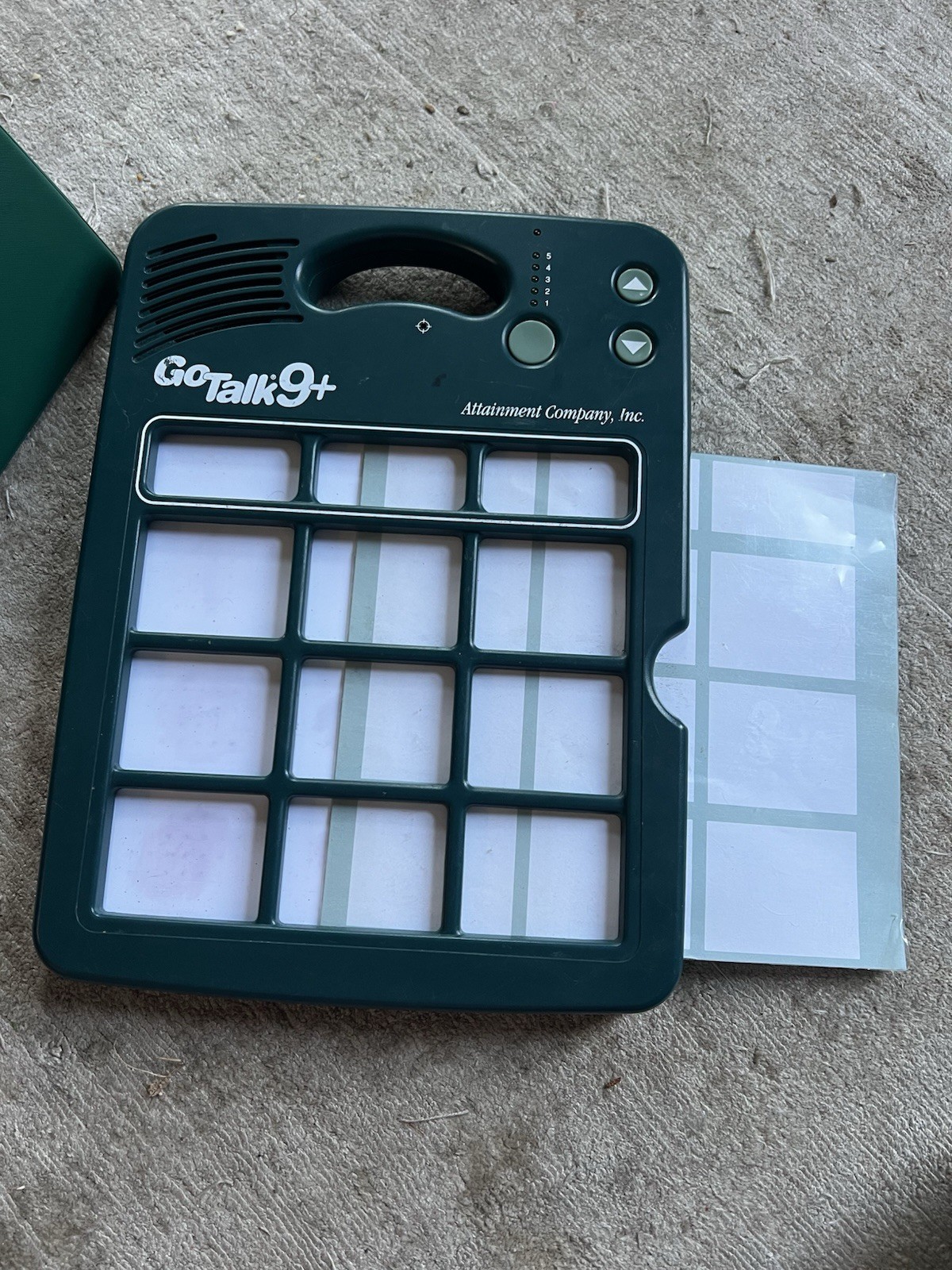 Go Talk 9+ Attainment Company Touch-to-Speak Device