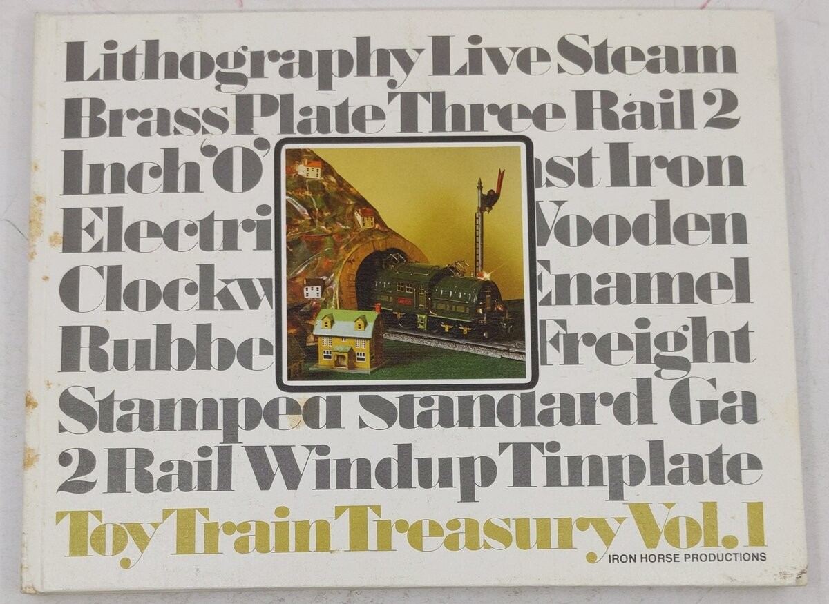 Toy Train Treasury Vol.1 Hardcover Book By Robert R. Vickers