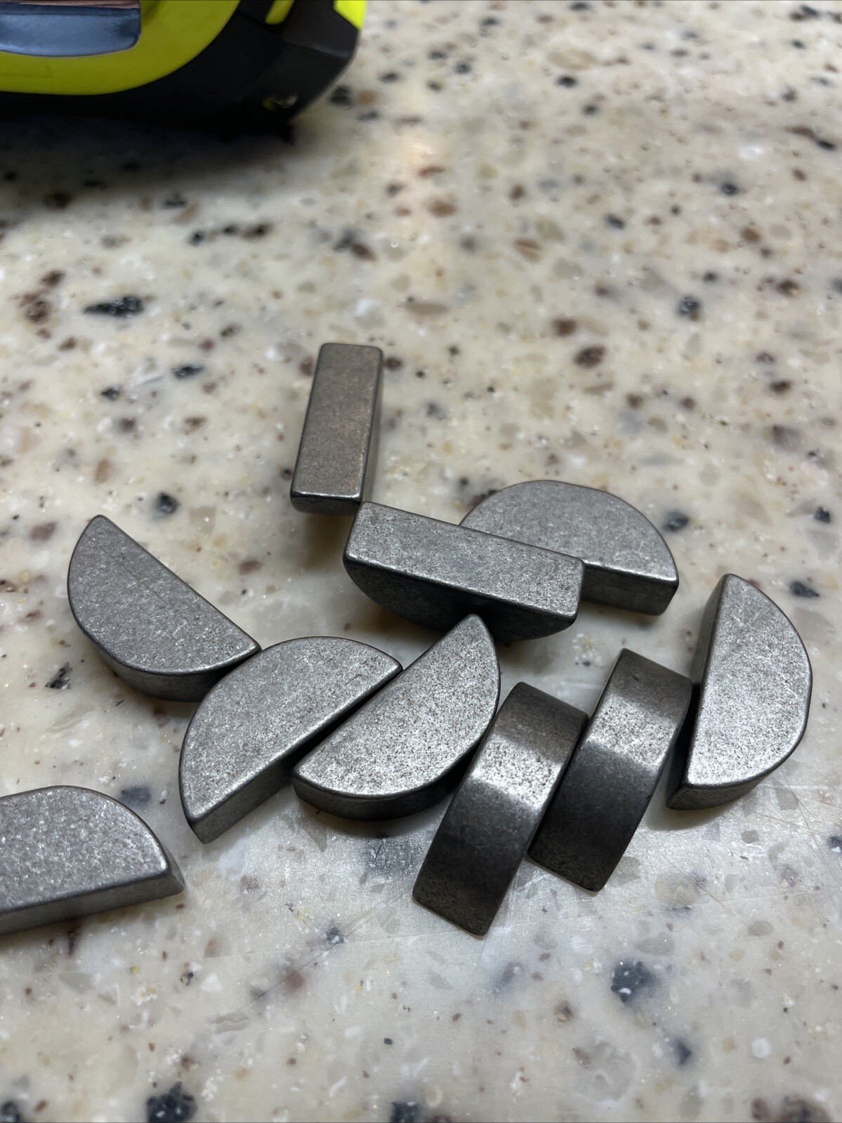5/16" x 1" Woodruff Key Stock 15 Pieces