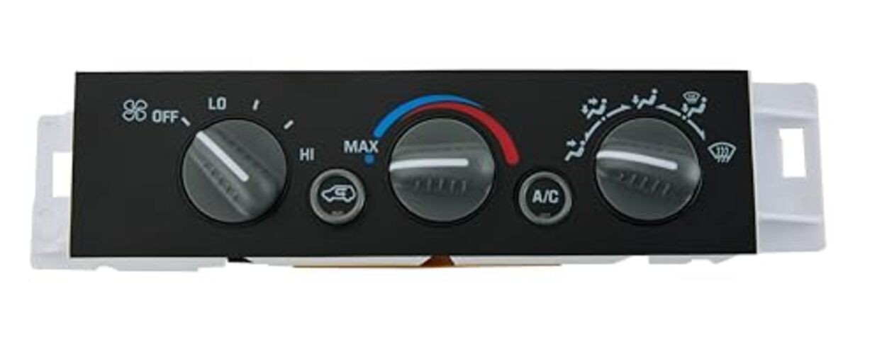 AC Heater Control Panel Climate Control Module Switch Fits for 96-99 Chevy &