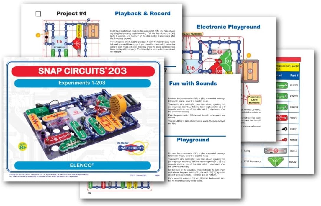 Electronics Exploration Kit with Snap Modules