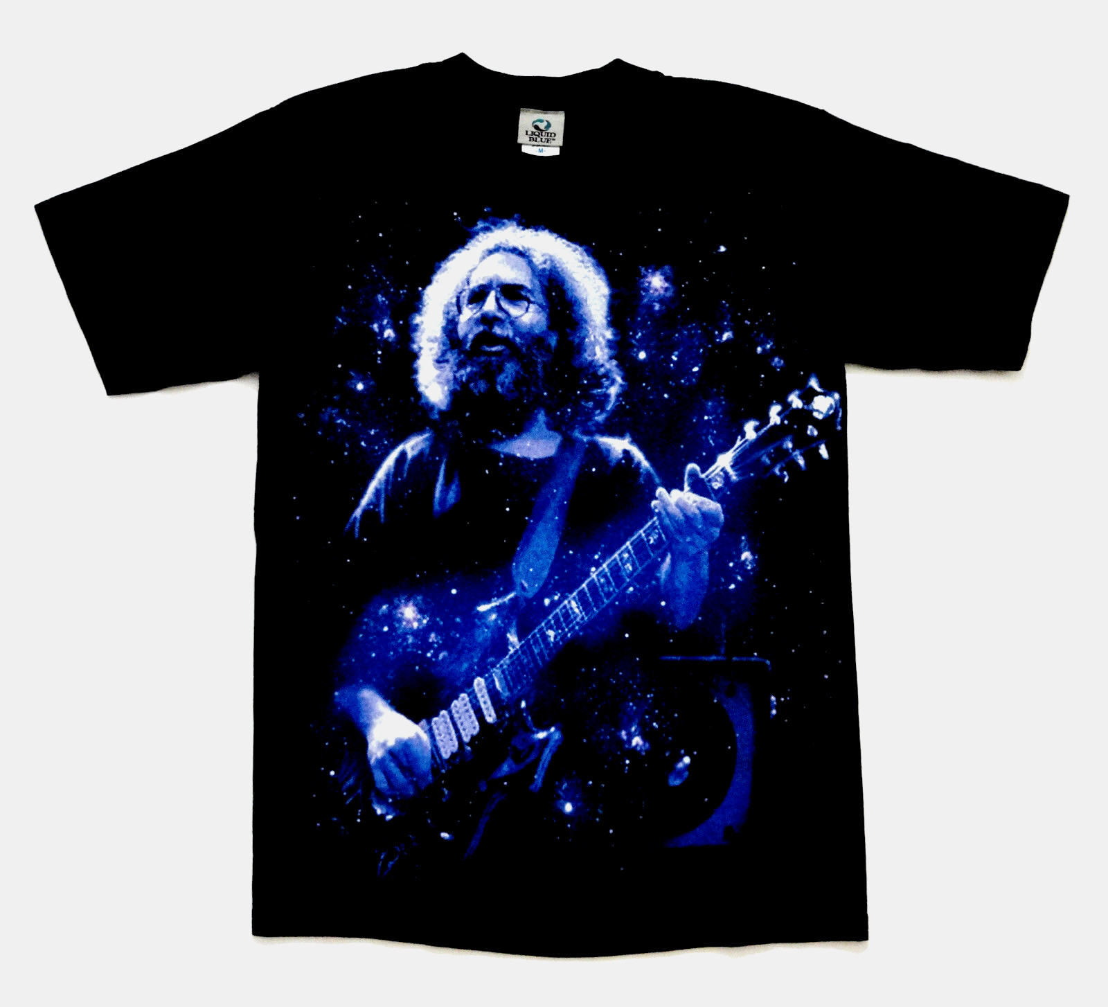 Grateful Dead Shirt T Shirt 2004 Jerry Garcia Tiger Guitar 1983 Photo JG M New