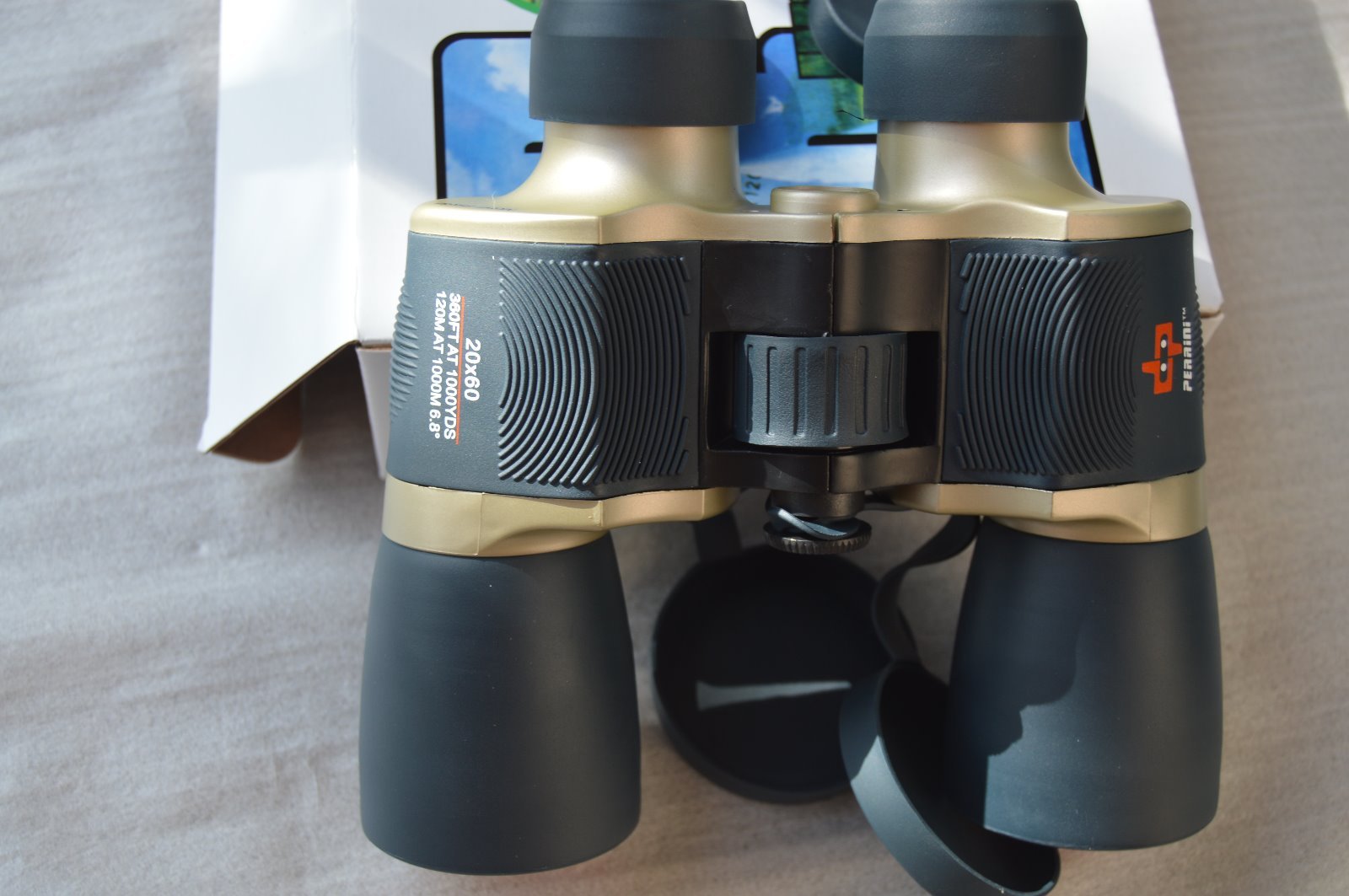 Day/Night Prism 20x60  Binoculars "Perrini"  Ruby Lense