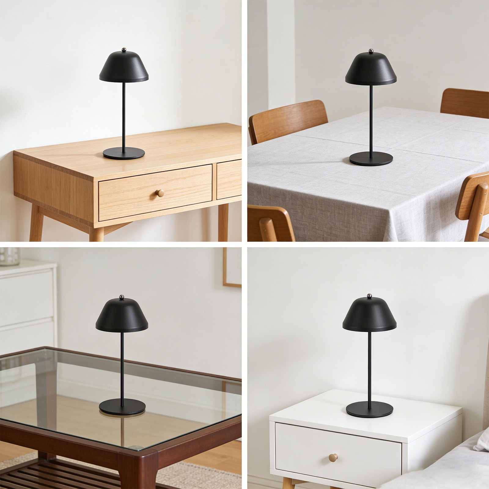 Modern Cordless Table Lamp For Bedroom Home Decor