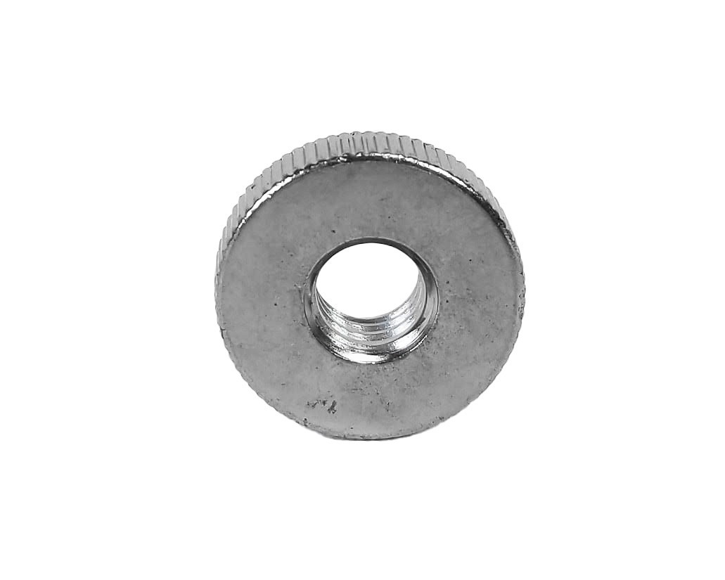 DW Chrome Knurled Bass Drum Spur Nut