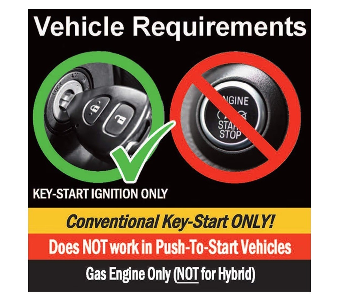 OEM Remote Activated Remote Start Kit For 2008-2012 Dodge Caliber - Plug-n-Play
