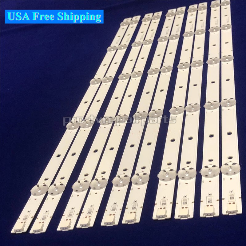 New SVG600A30_Rev00_5LED_160602 Full Original LED Strips for Vizio E60-E3 D60-D3