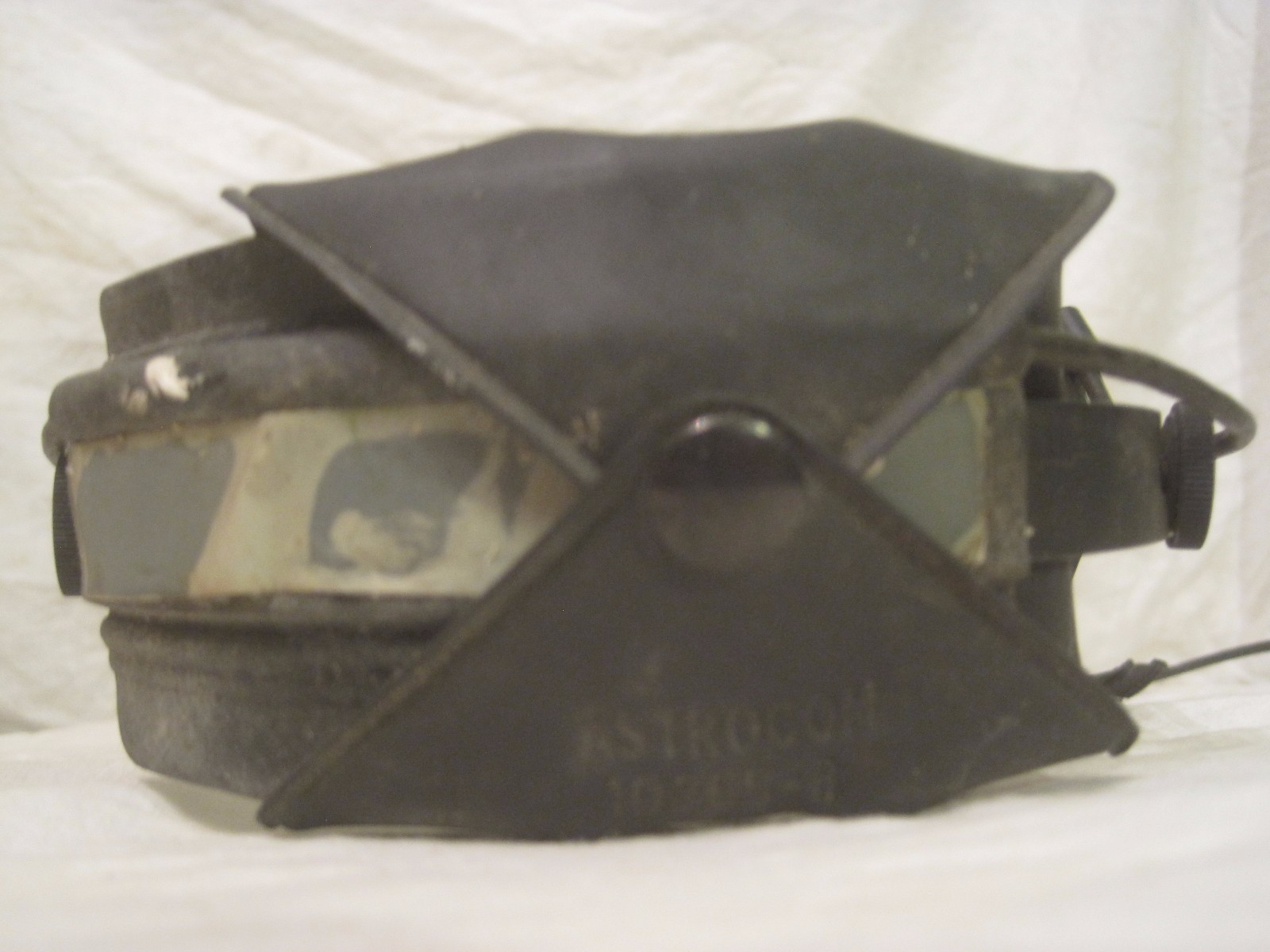 vintage Astrocom 10355-B headset communicator w/ Electro-Voice M169A microphone