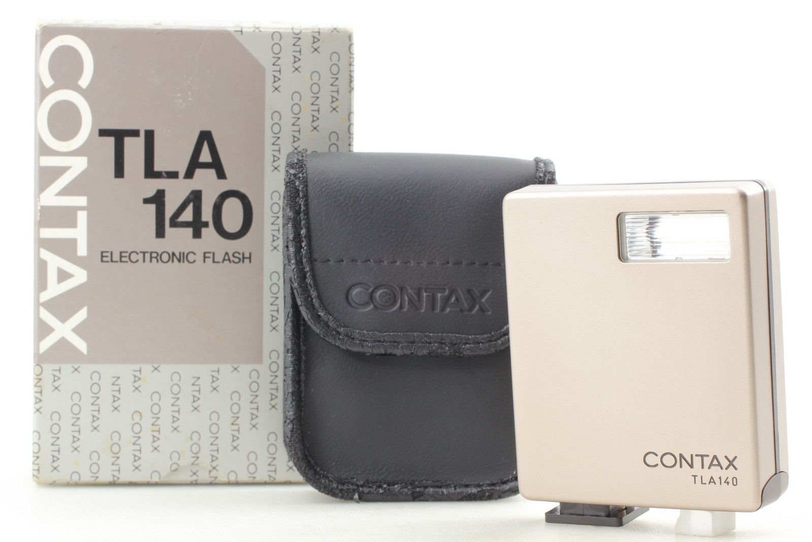 Tested [MINT Box Case] Contax TLA140 Shoe Mount Flash For G1 G2 From JAPAN