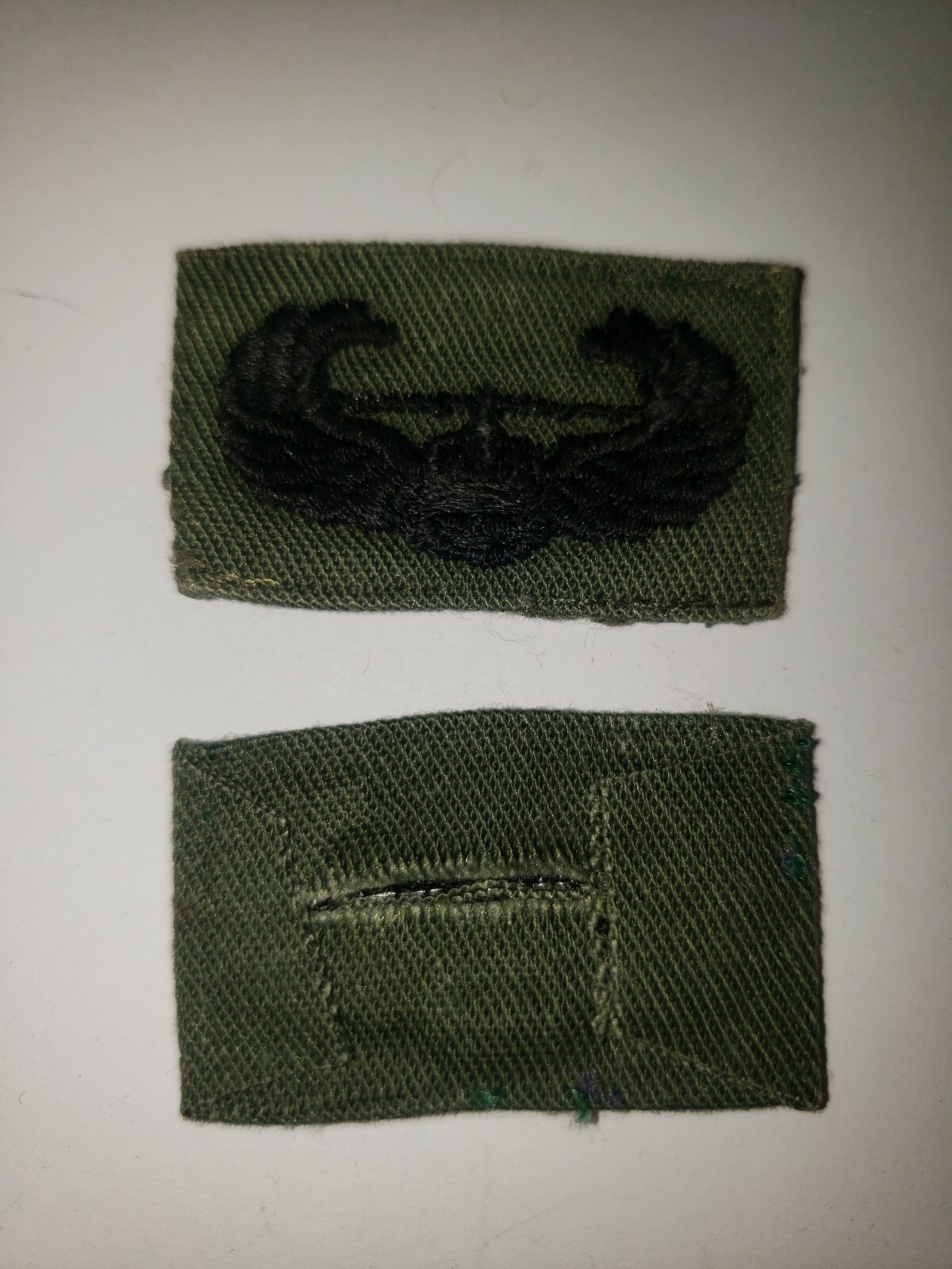 K0204 Post Vietnam US Army Cloth Patch Air Assault Qualified Personnel C16B11