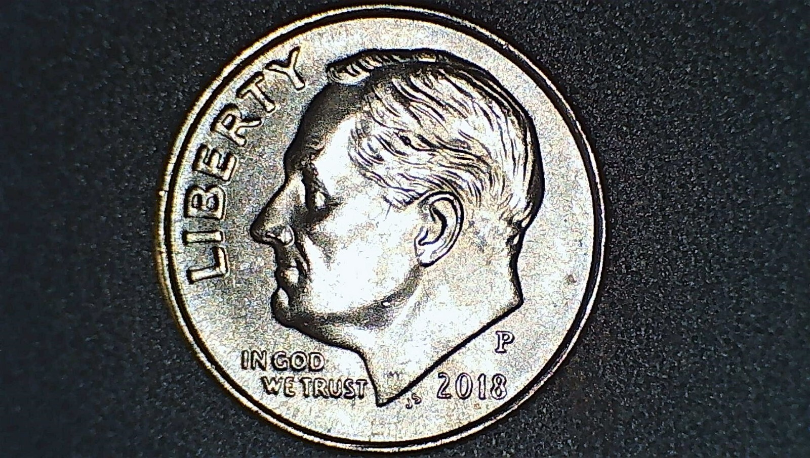 2018 Roosevelt Dime with Numerous Die Chips