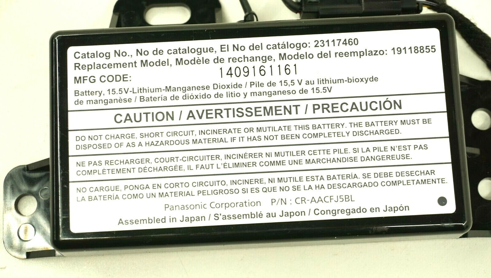 2015-2020 CHEVROLET TRAX COMMUNICATION ONSTAR MODULE UNIT BACKUP BATTERY OEM