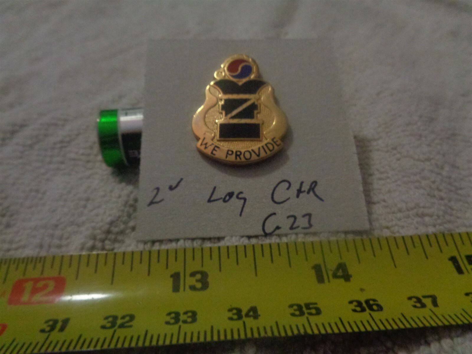 2nd Logistics Center G23 Unit Crest, DI, DUI (DRAW#58)