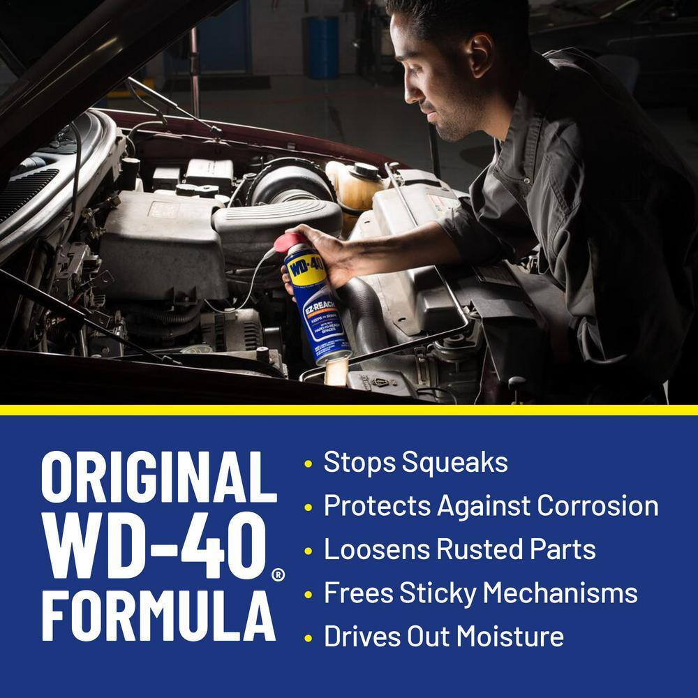 NEW 14.4 oz. Multi-Purpose Lubricant with 8" Flexible Straw for Tight Spaces