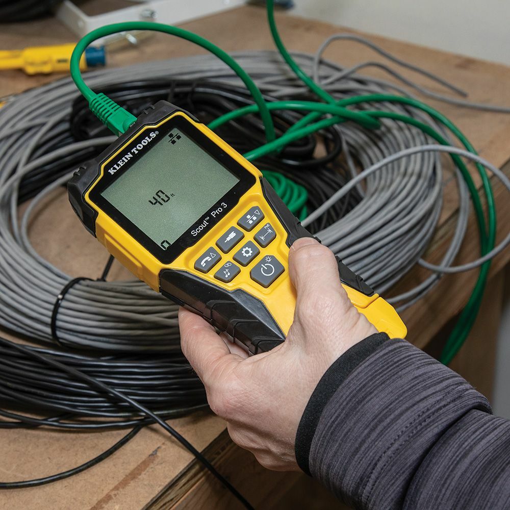 Klein Tools VDV501-853 Scout® Pro 3 Tester with Test + Map™ Remote Kit
