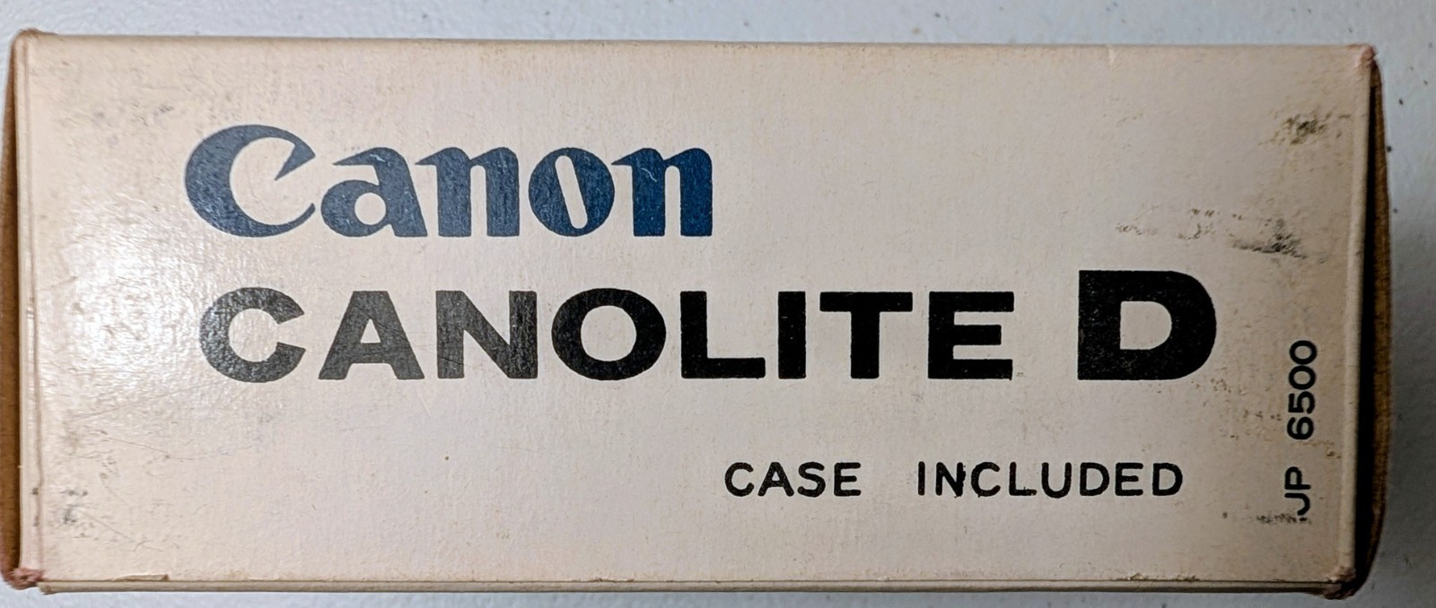 Vintage Canon Canolite D Electronic Flash - TESTED Box, Manual, Case, Warranty