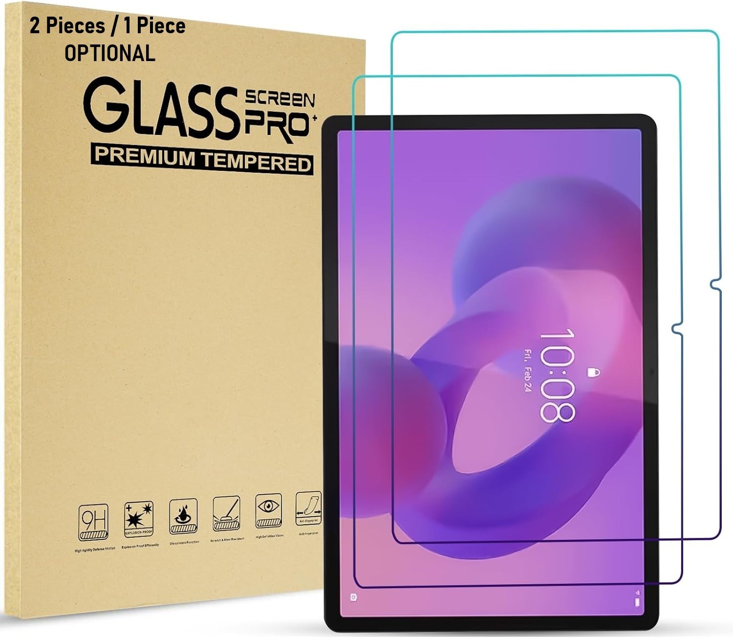 Lenovo Tab Plus Gen 2 Tablet 2026 (12.1 ") Screen Protector Tempered Glass Films