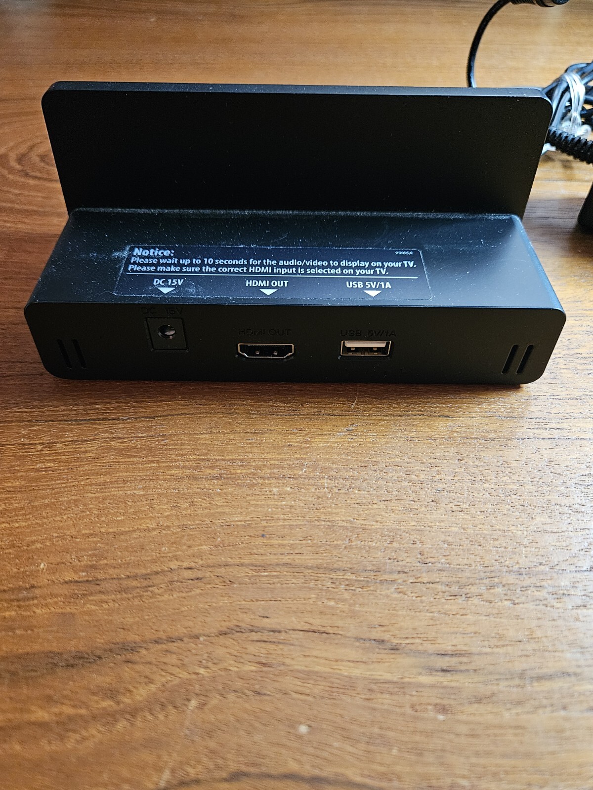 Rocketfish RF-NSDKHU TV Dock Kit For Nintendo Switch - Black