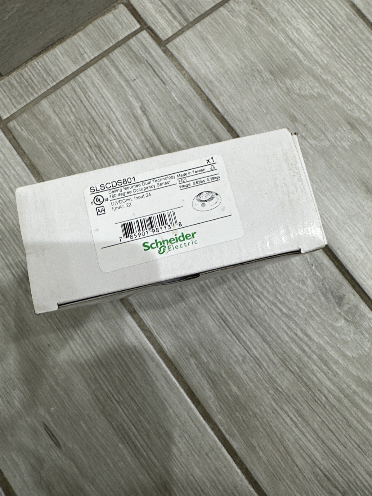 ⚡️Schneider Electric SLSCDS801 Ceiling Mounted Dual Tech Occupancy Sensor 180