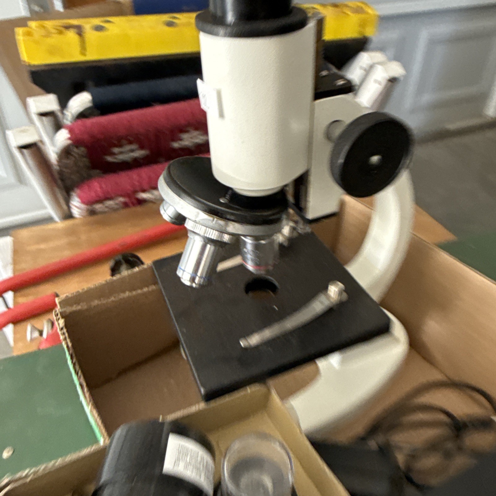 Student Microscope Set Of 2 With Extras