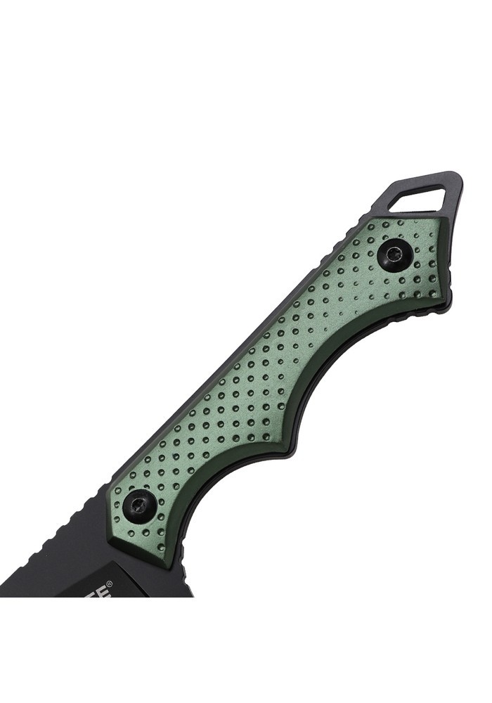 7" Tac Force EDC Fixed Blade Knife Kydex Sheath Horizontal Carry Green Handle