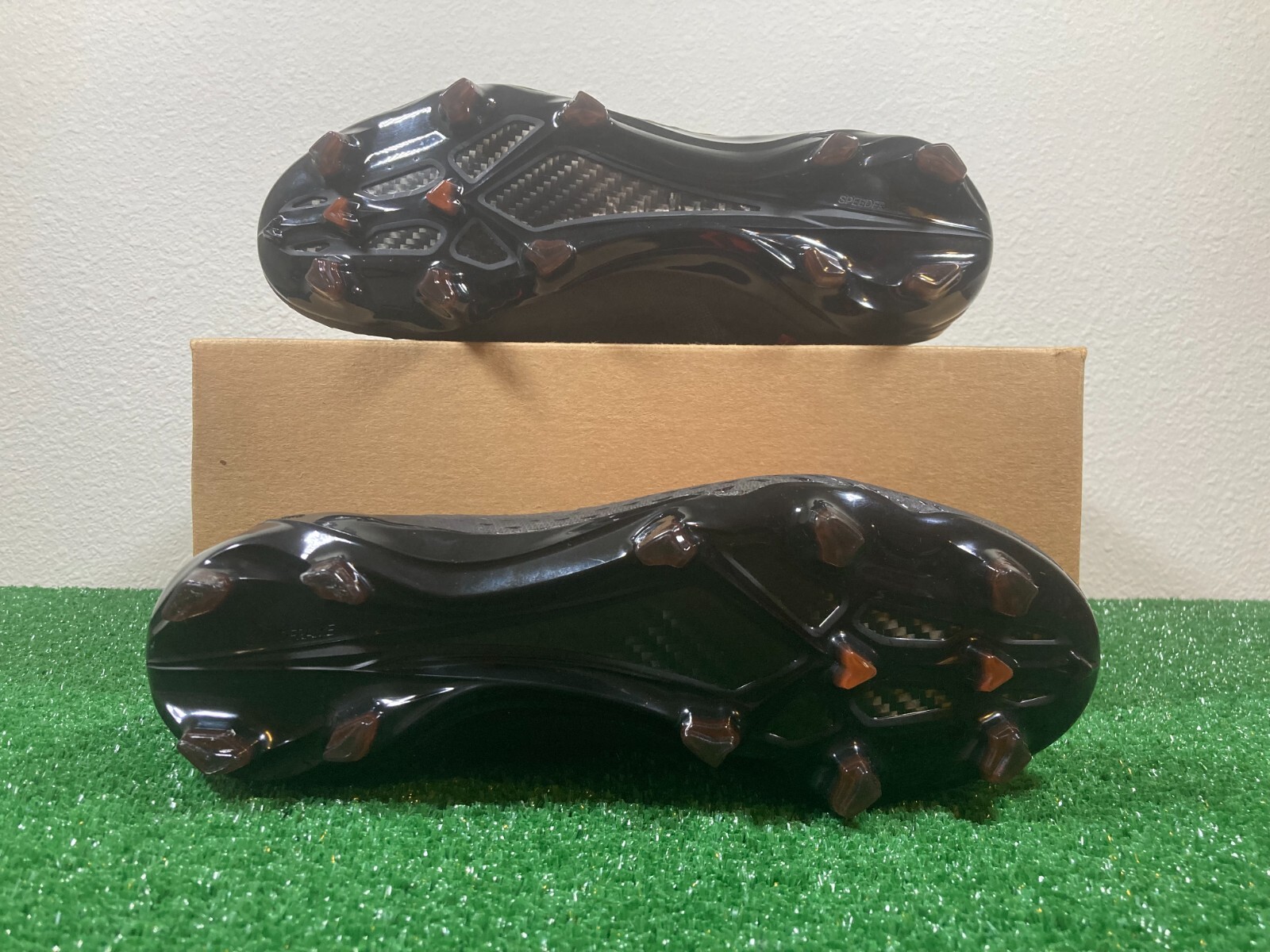 6.5 Men/7.5 Women - Adidas X Speedportal.1 FG Black Red Soccer Cleats GW8429 nby