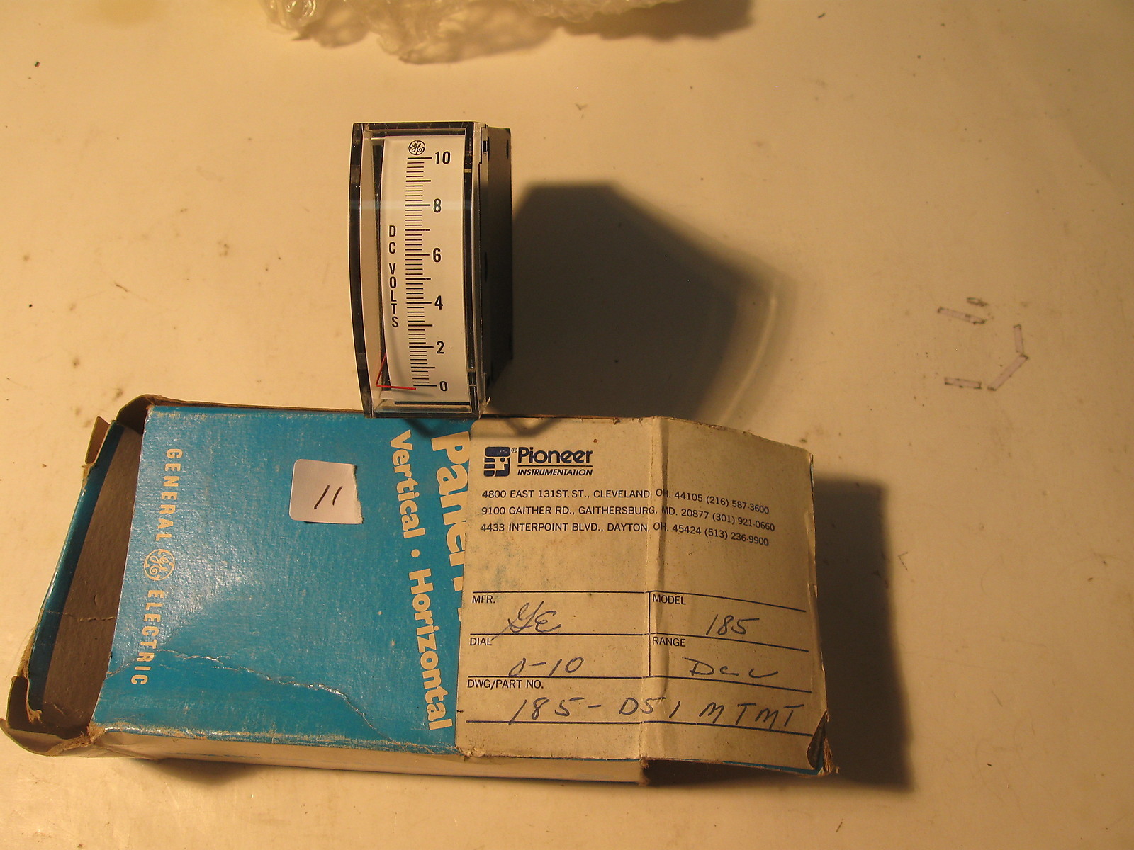 Newport DC Pamel Voltmeter, Repaired, 120/240V 2000BS-2 A3 D2 FP (18)