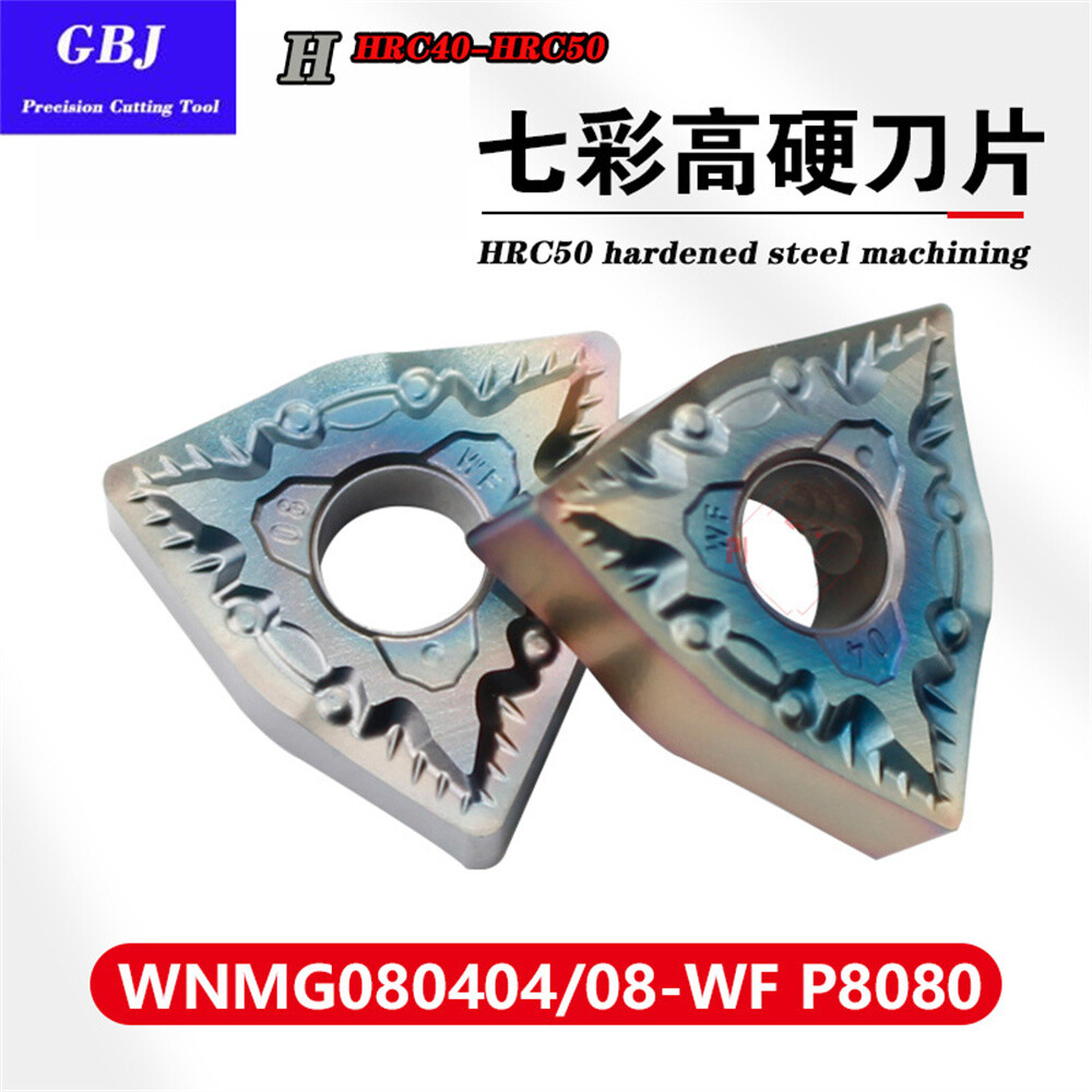 WNMG 080404 080408 WF HRC50  Carbide Insert 10pcs Machining hardened steel