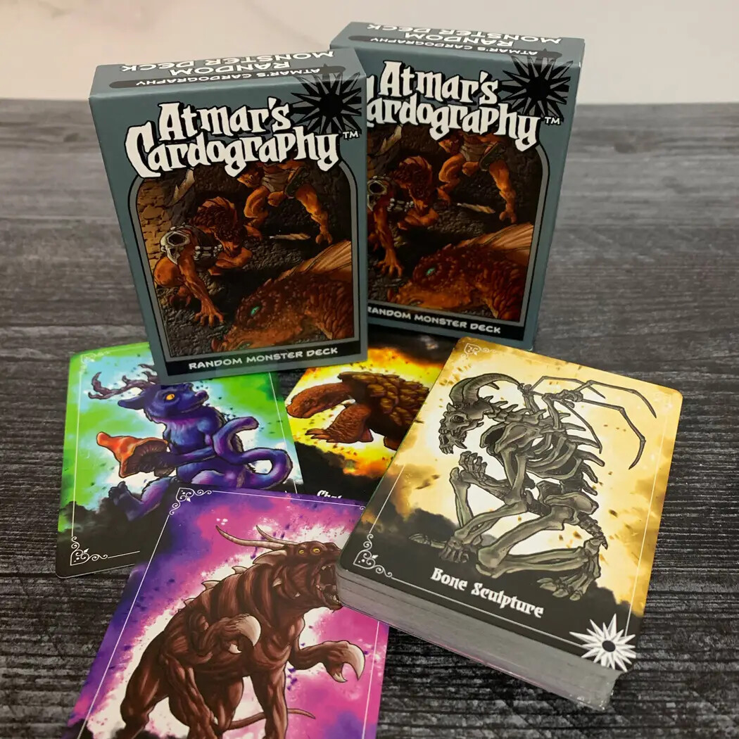 Cardography | Random Monsters