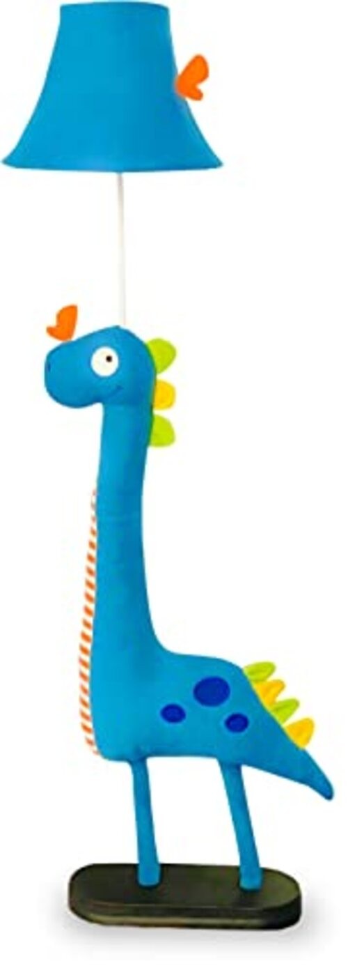 HERBESTBAY Kids Floor Lamp Design 50 Inch Modern Floor Lamp for Blue Dinosaur