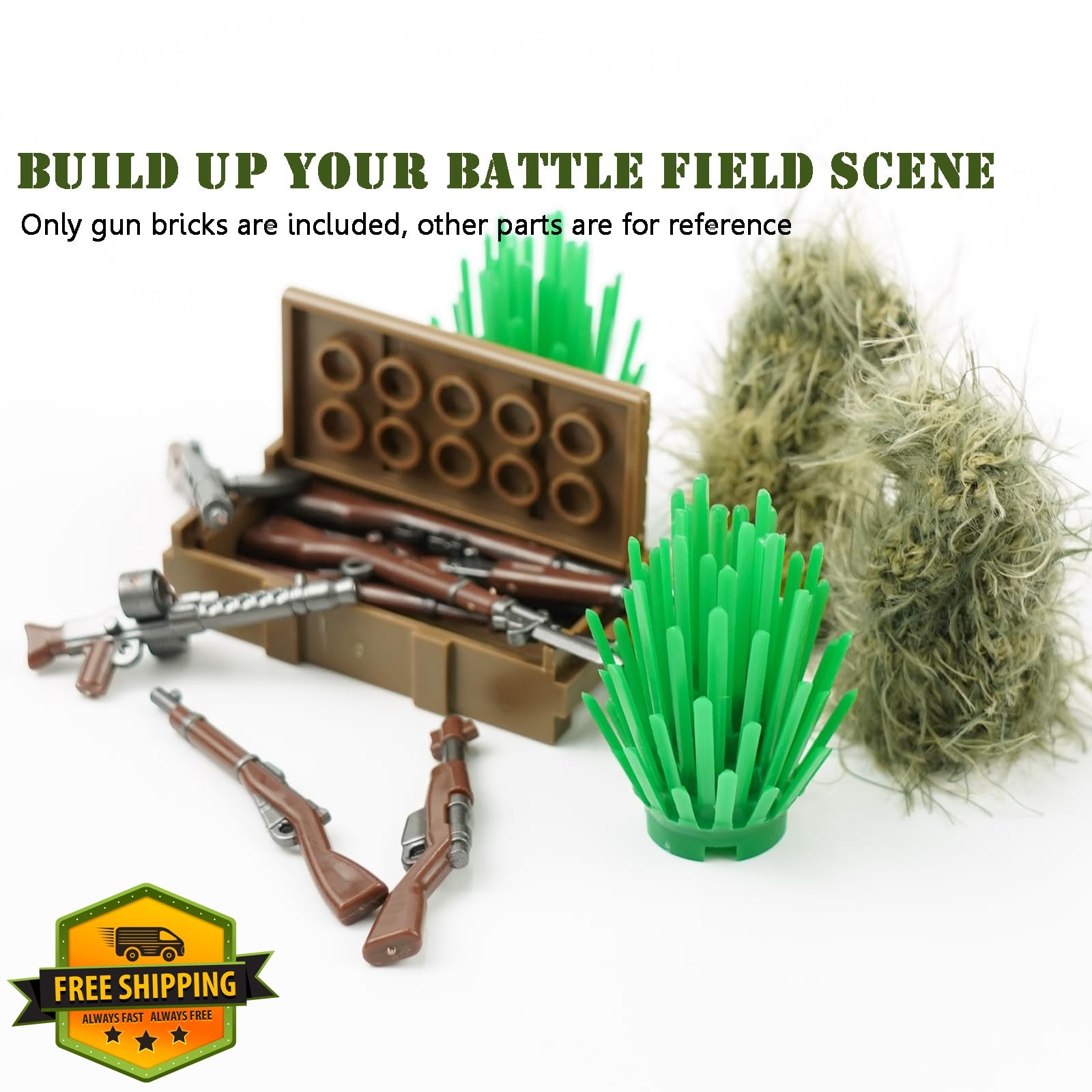 Pamvava Army Weapons Pack Brown