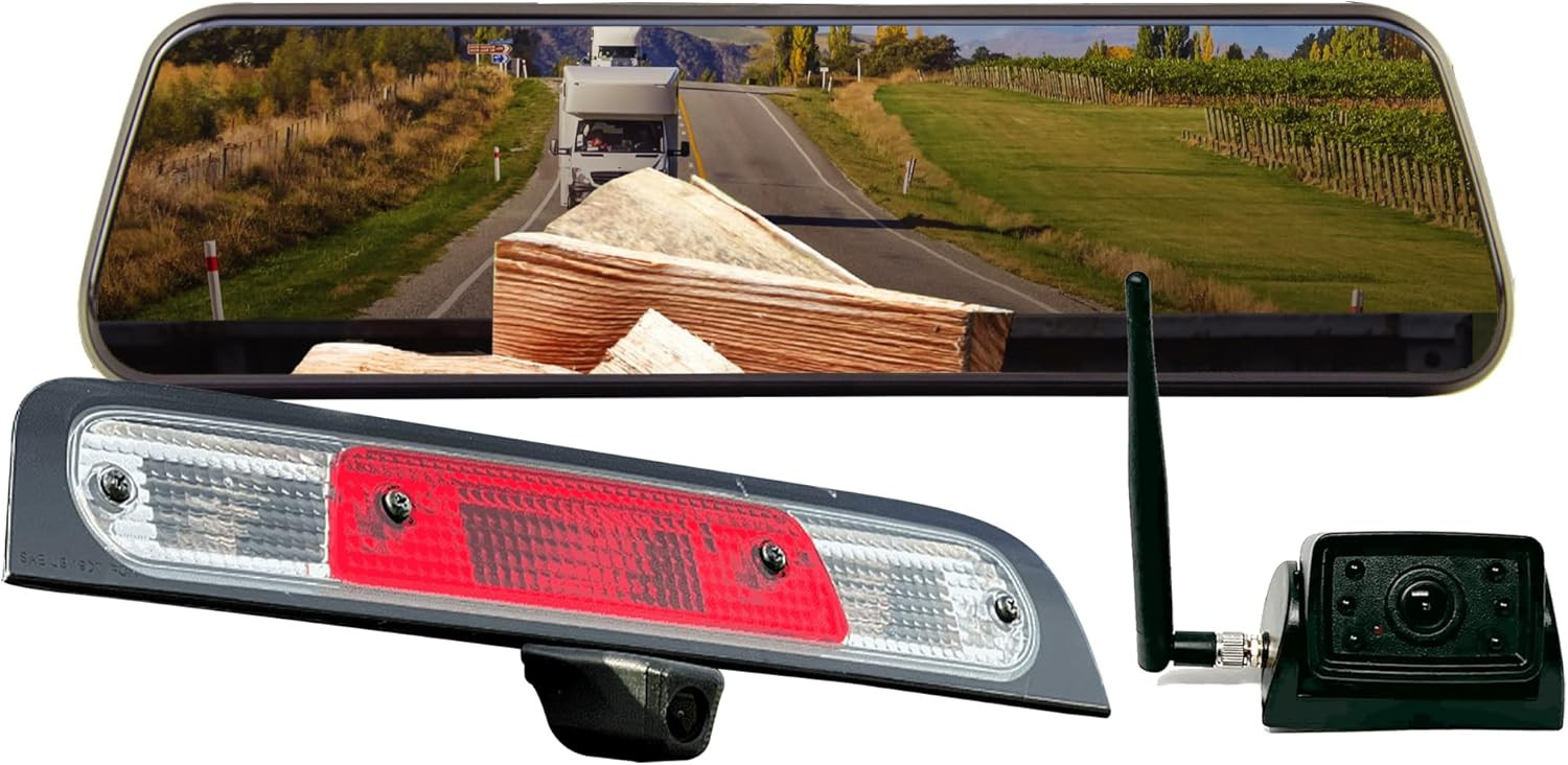 Brandmotion TRNS-2171 Wireless Transparent Trailer RAM 1500 2019+ Dual Camera