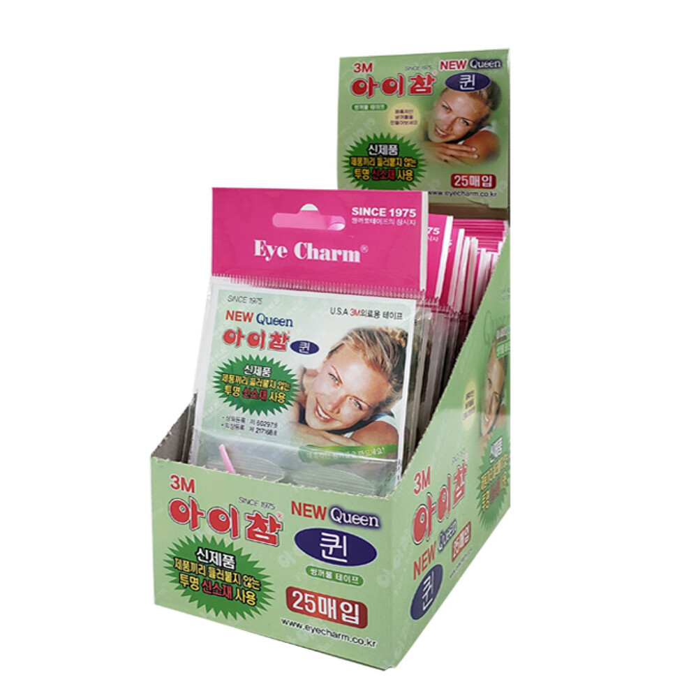 Eye Charm Double Eyelid Tape 40 pairs (New Package) 25pk [Free US Shipping]