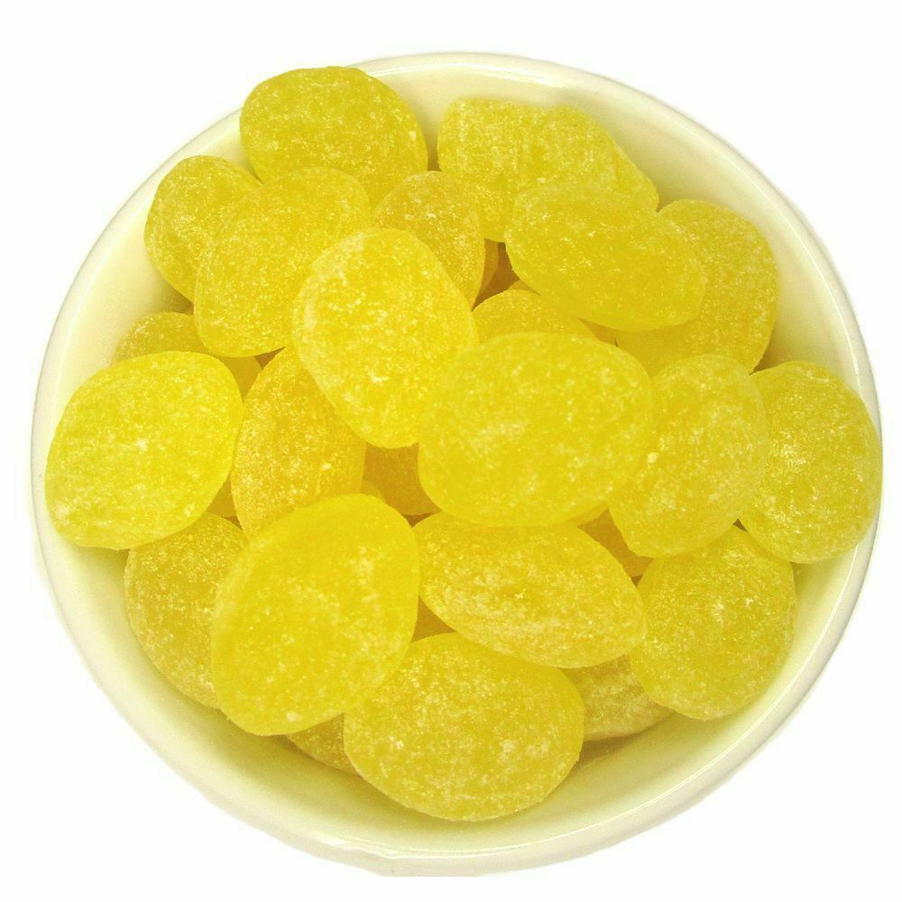 Claeys Sanded Lemon Drops Old Fashioned Nostalgic Candy , 4 lbs