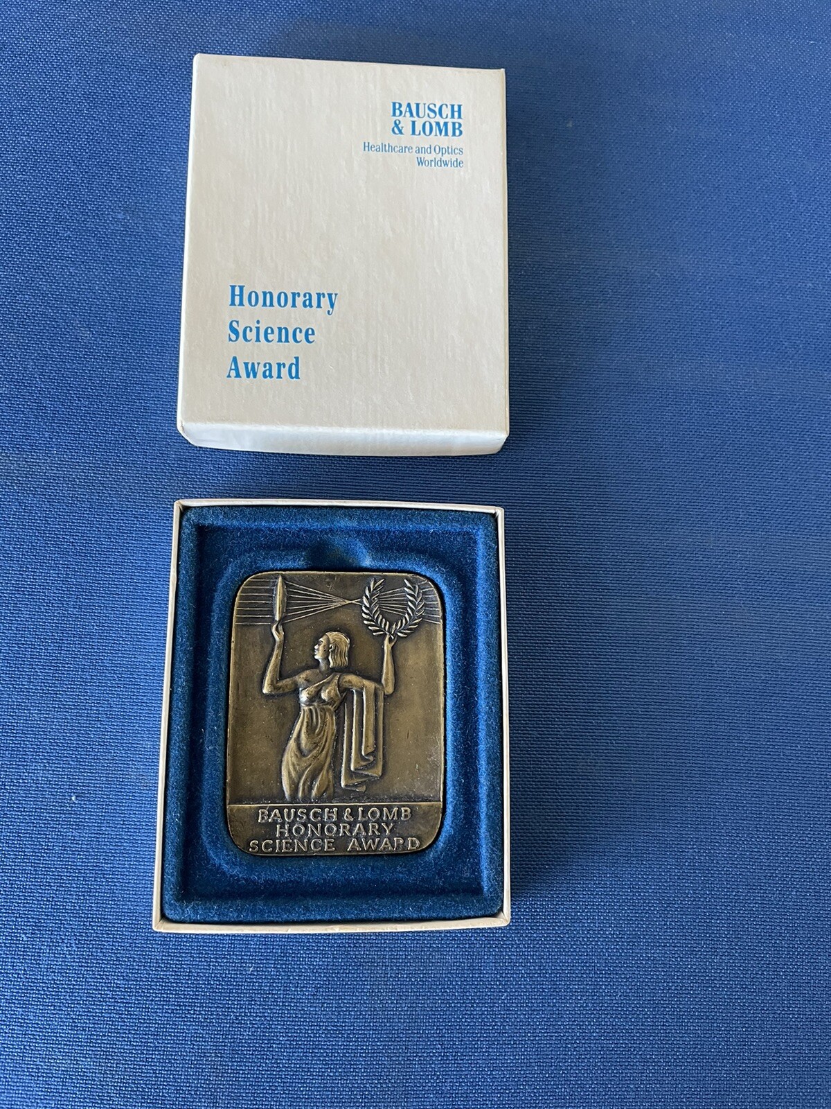 Bausch & Lomb Honorary Science Award with BOX Vintage 1980's
