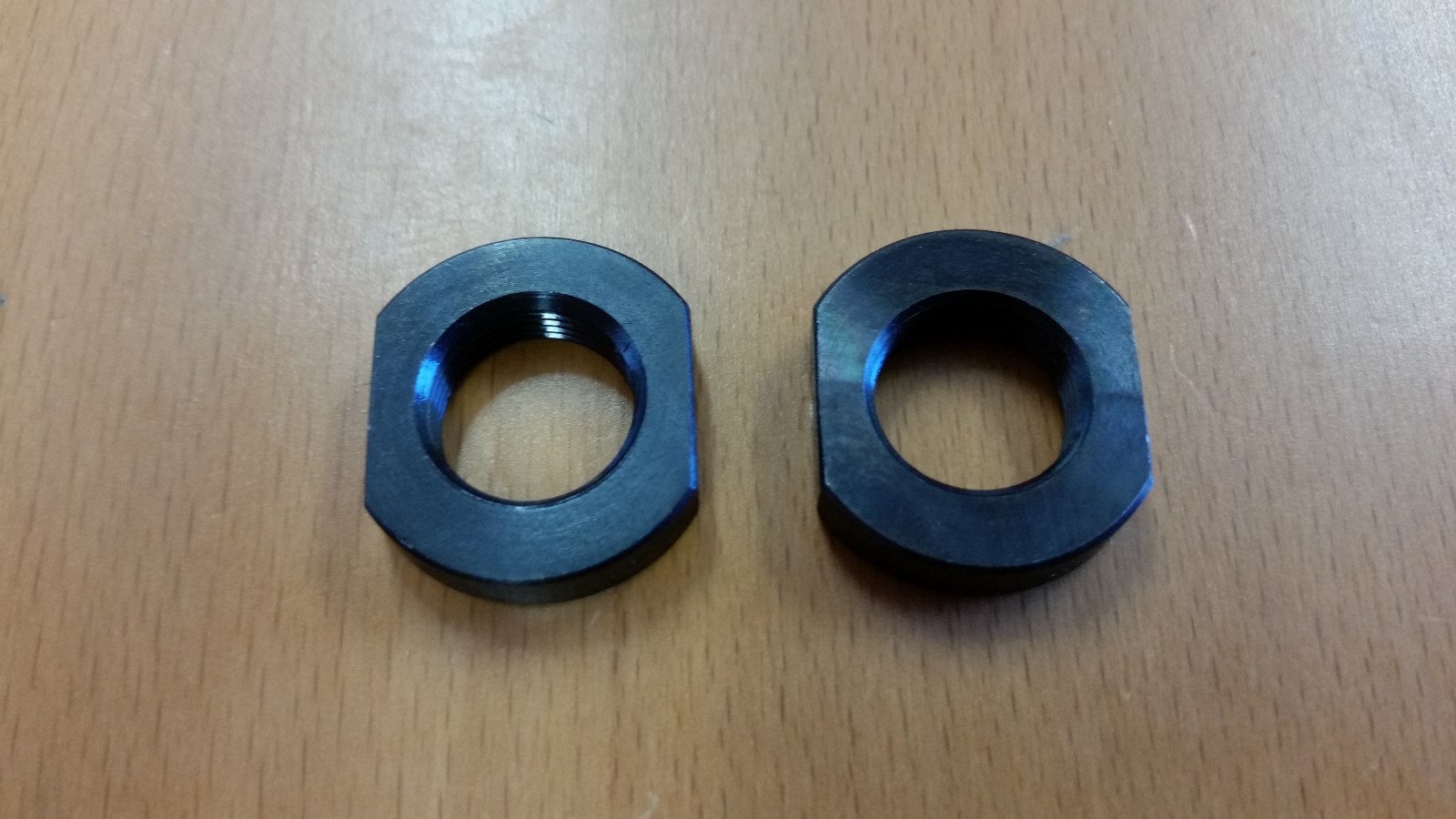 9MM Jam Nut 1/2x36 Thread (2-PACK) Made in USA! #4036