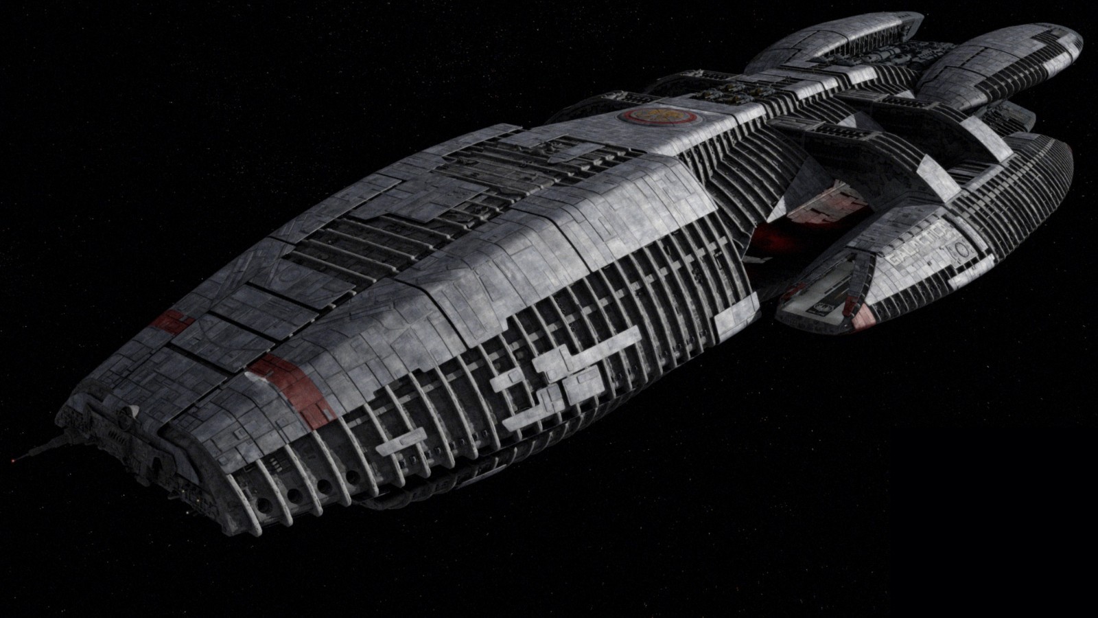 Battlestar Galactica The New Series 3D Resin Print With Stand 11.5"